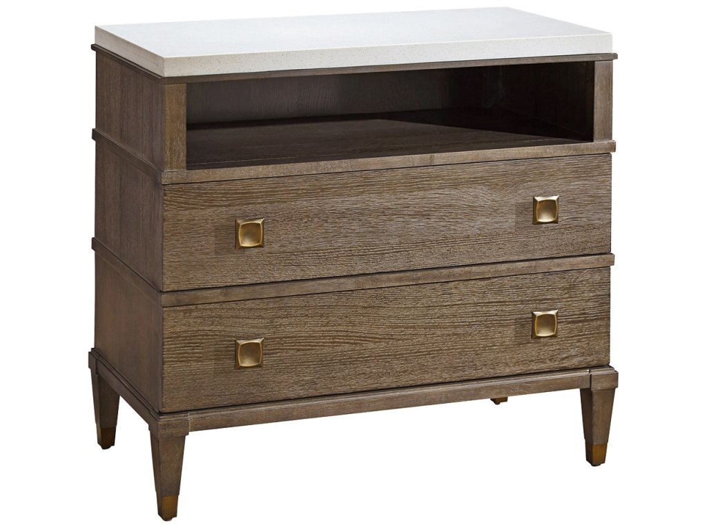 Two Drawer Nightstand - image 5