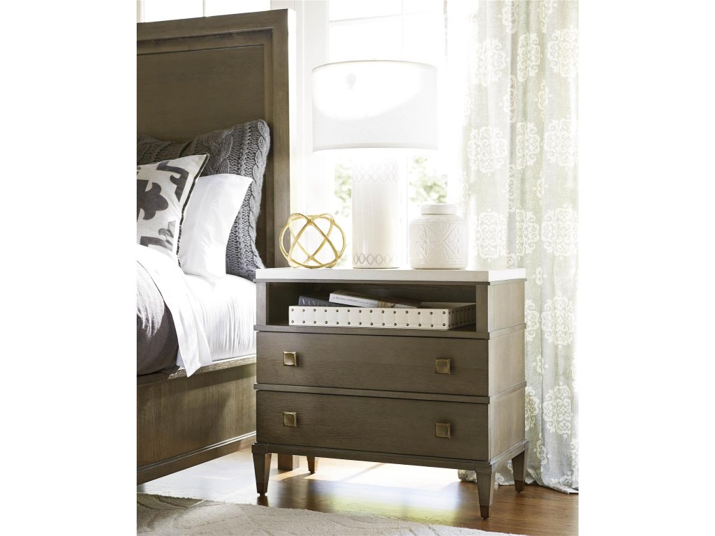 Two Drawer Nightstand - image 2
