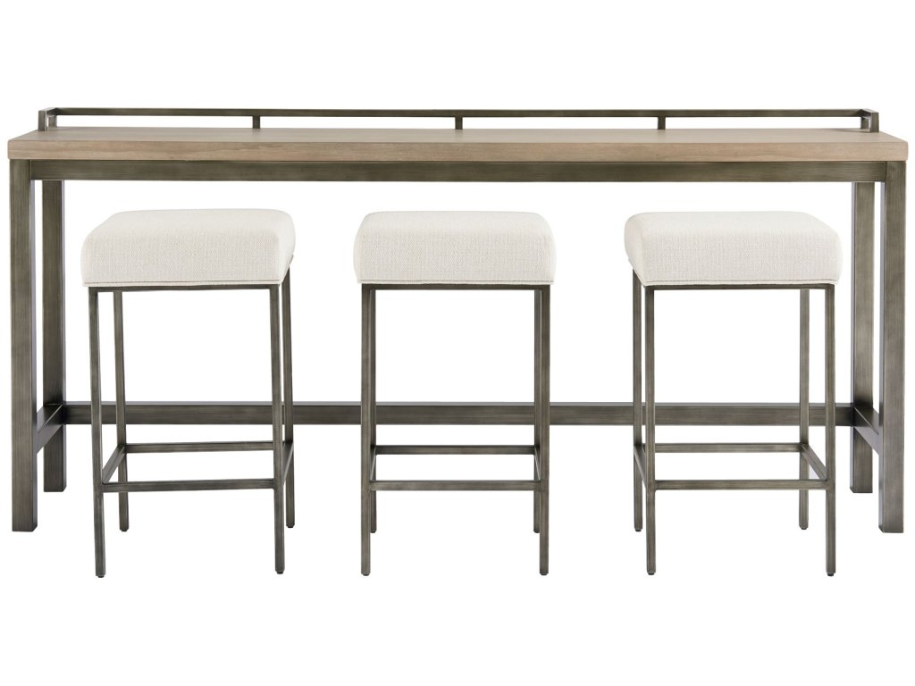 Mitchell Console Table With 3 Stools - image 1