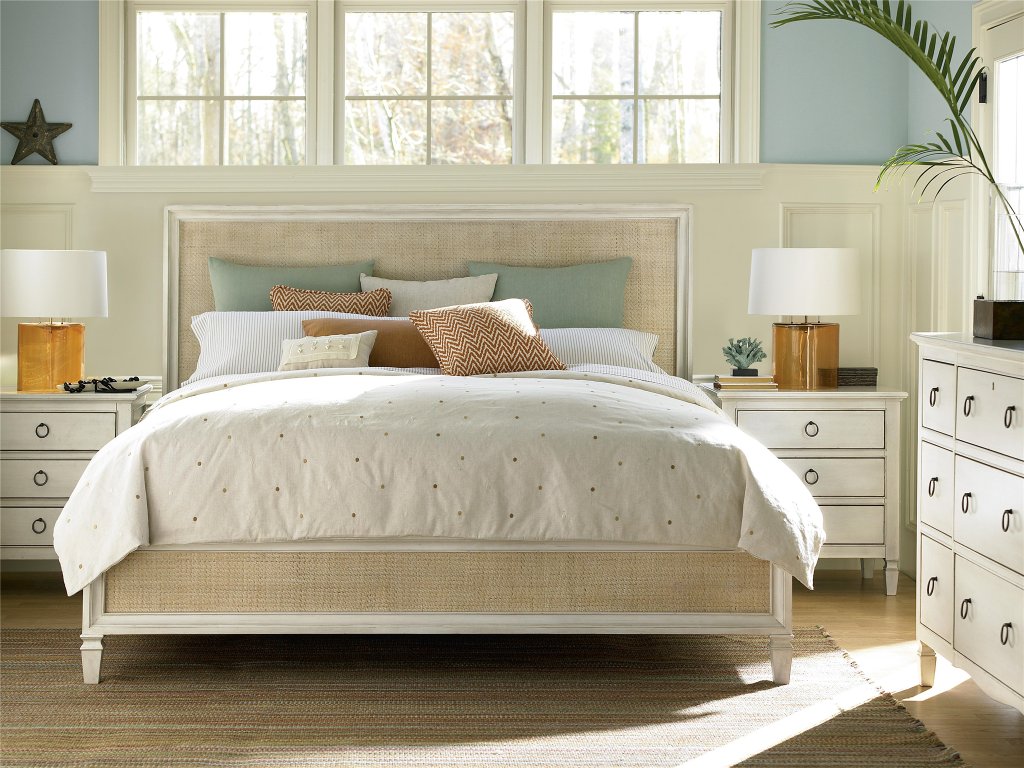 Woven Accent Queen Bed - main image