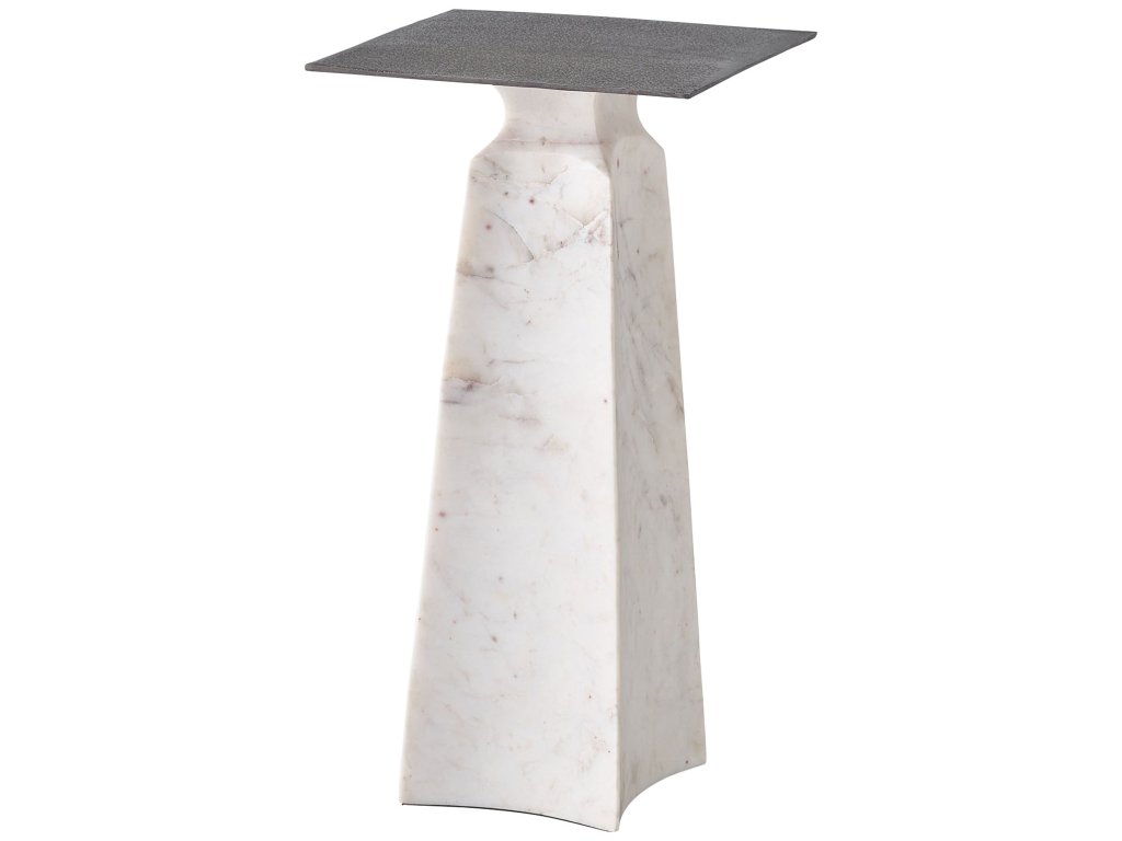 Figuration Side Table Wmarble Base - image 2