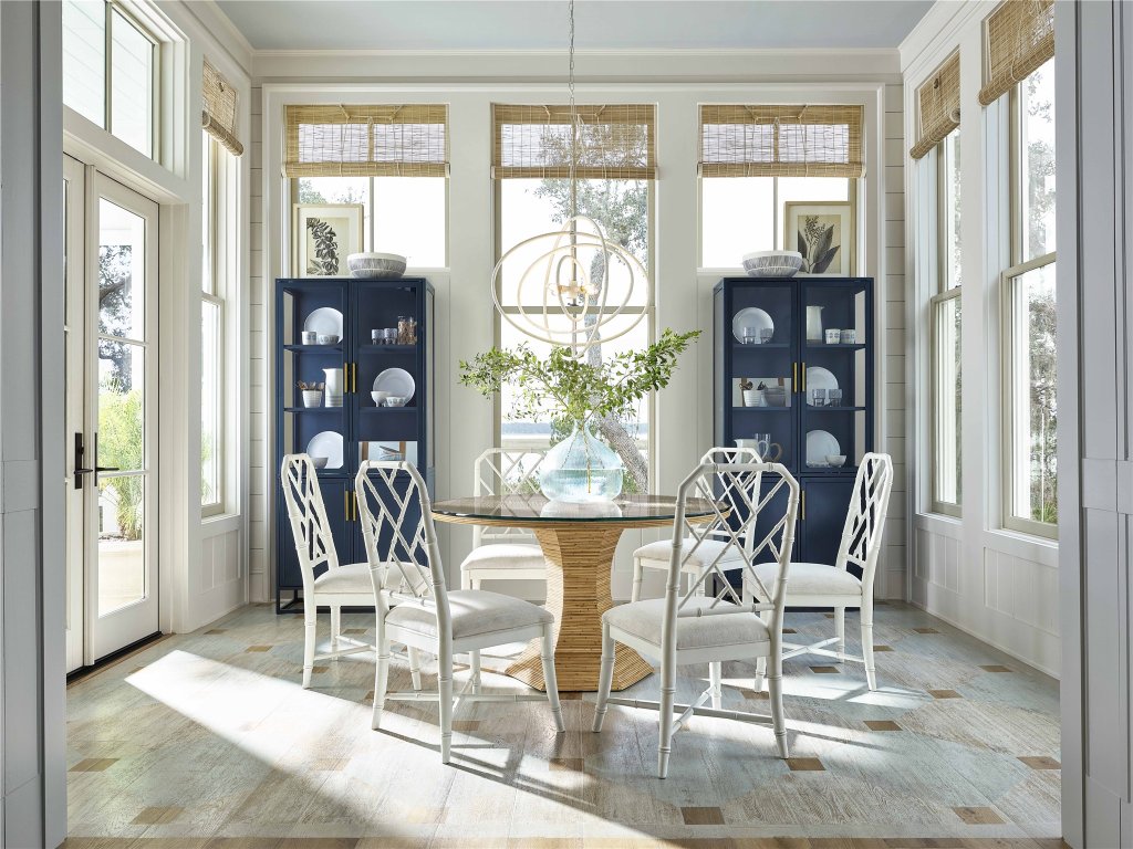Santorini Tall Metal Kitchen Cabinet - image 1
