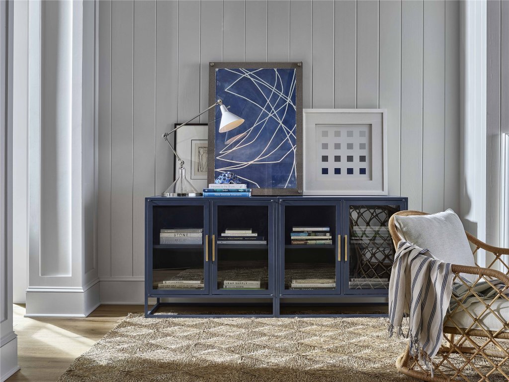 Santorini Short Metal Kitchen Cabinet - main image