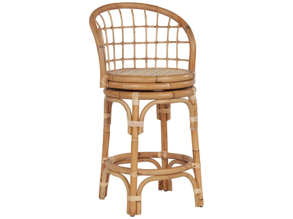 Rattan Counter Stool - image 3