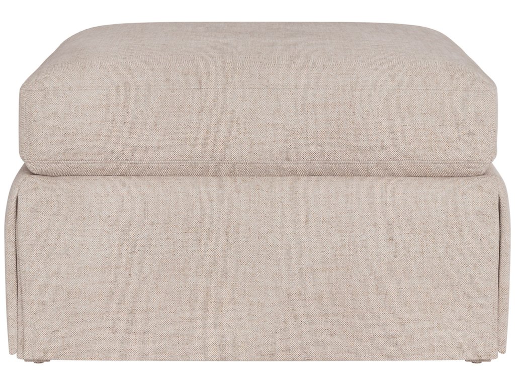 Hudson Skirted Ottoman - main image