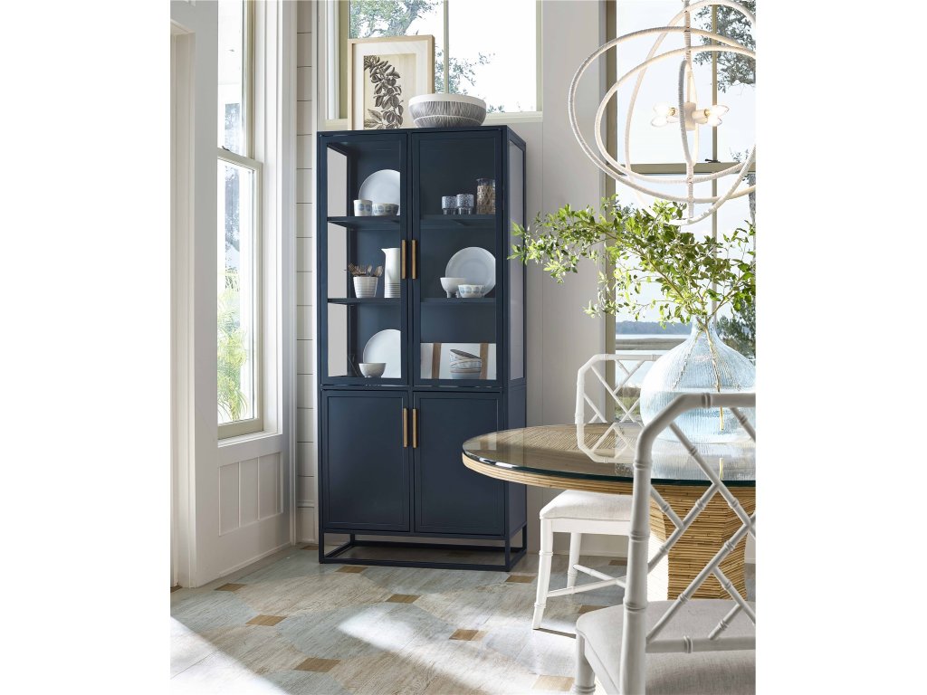 Santorini Tall Metal Kitchen Cabinet - main image