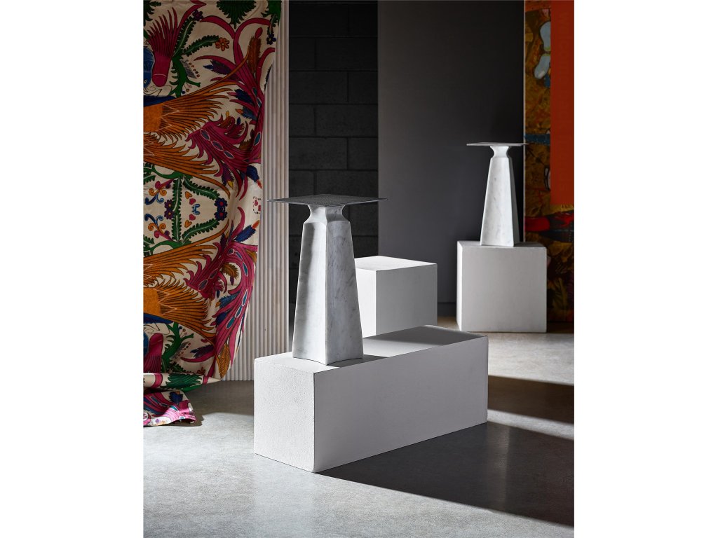 Figuration Side Table Wmarble Base - main image