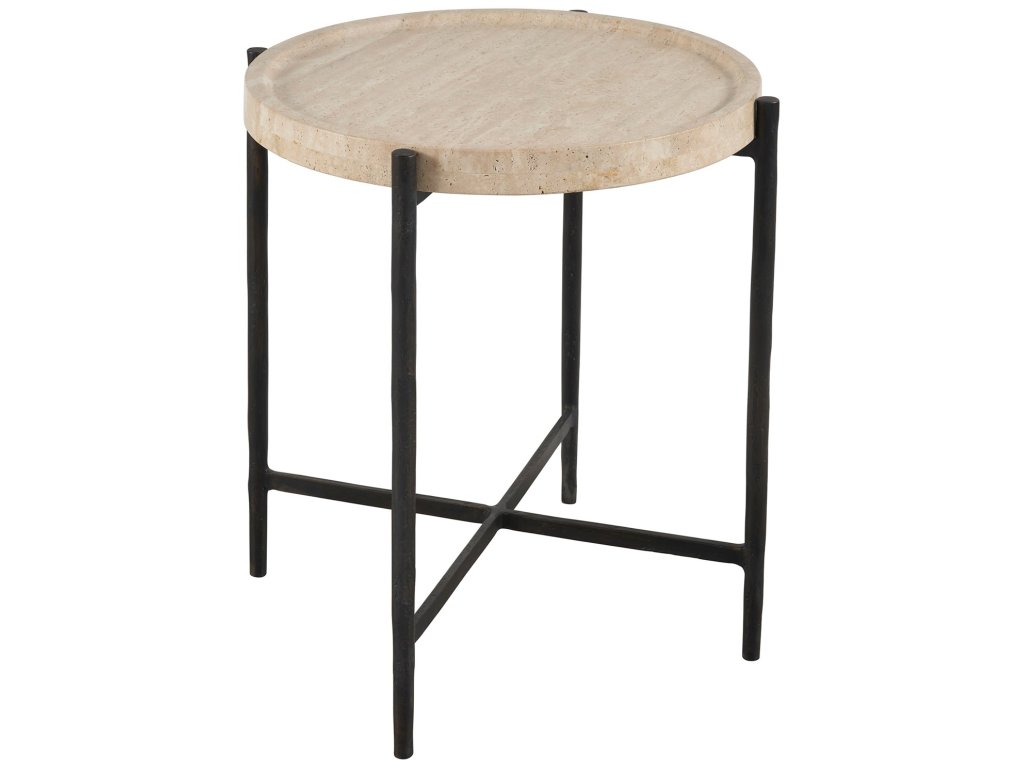 Theron Round End Table - image 1