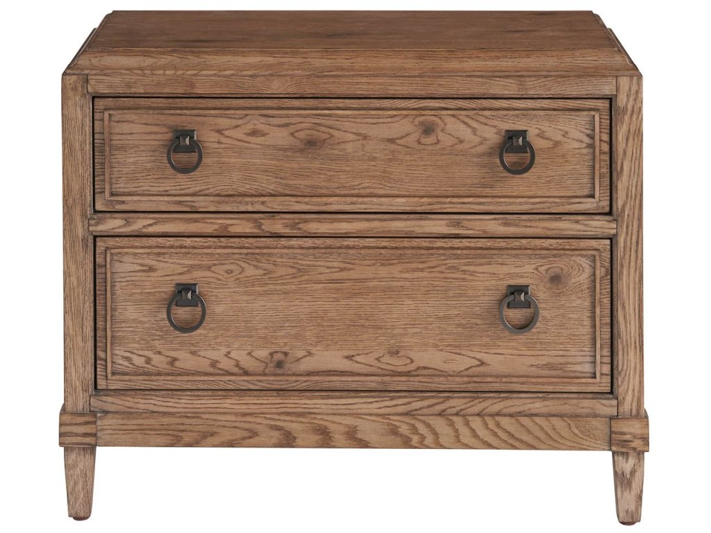 Sienna Two Drawer Nightstand - image 1
