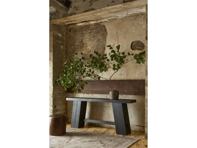 Obsidian Console Table