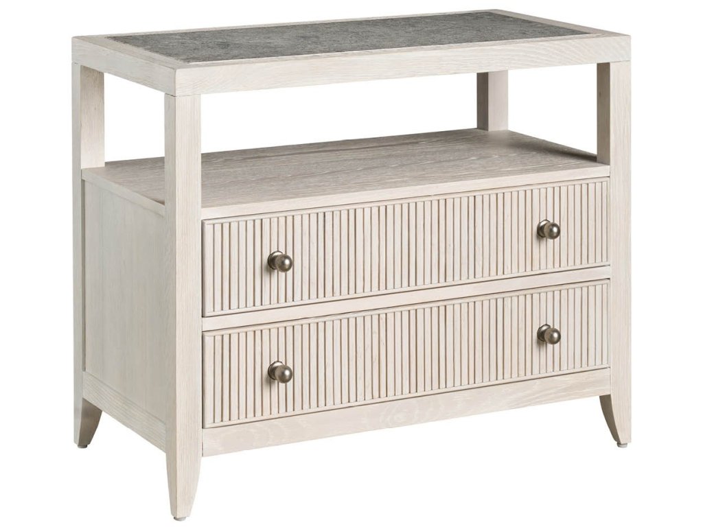 Carmen Two Drawer Nightstand - image 1