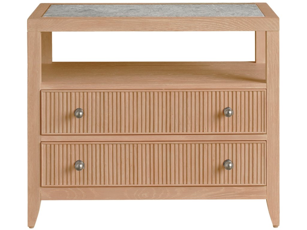 Carmen Two Drawer Nightstand - image 2