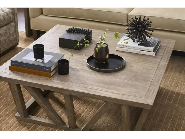 Boulder Square Cocktail Table - Alternative View