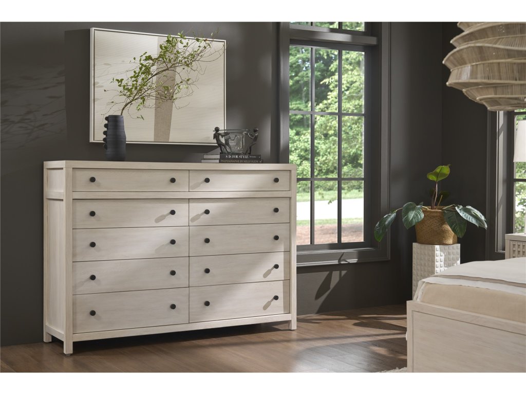 River Rock Ten Drawer Dresser - main image