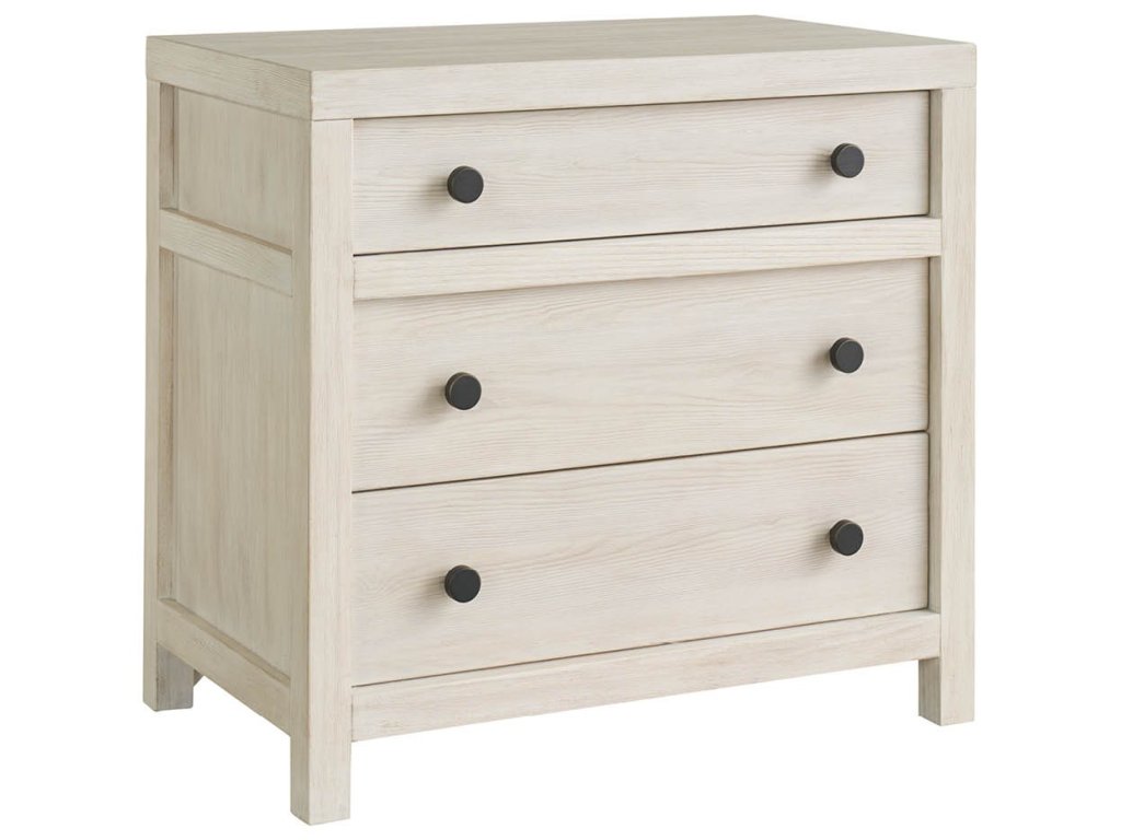 River Rock Three Drawer Nightstand - image 2