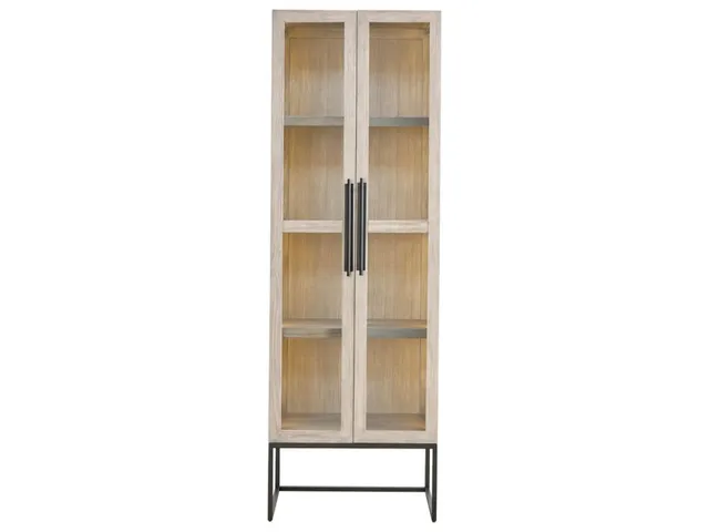 River Rock Display Cabinet