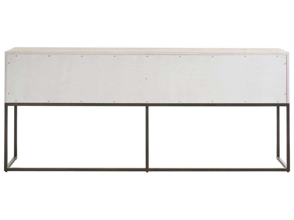 River Rock Metal Base Console - image 2