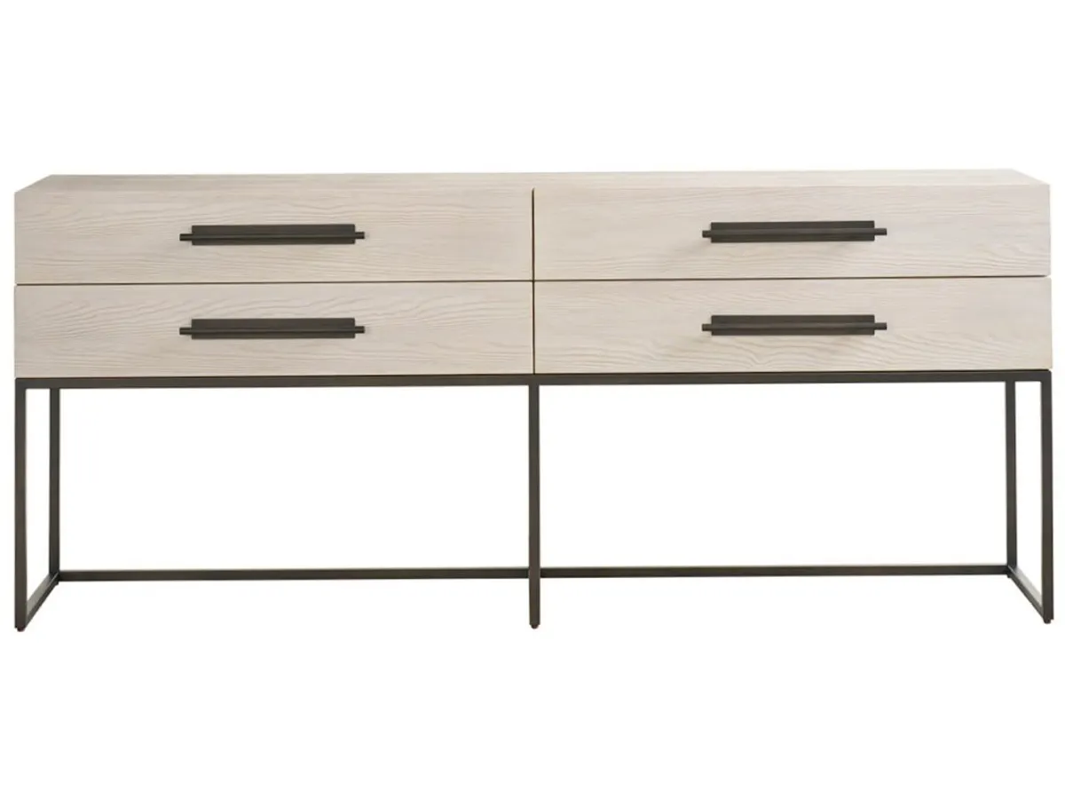 River Rock Metal Base Console - primary view