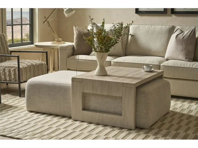 River Rock Nesting Cocktail Ottoman