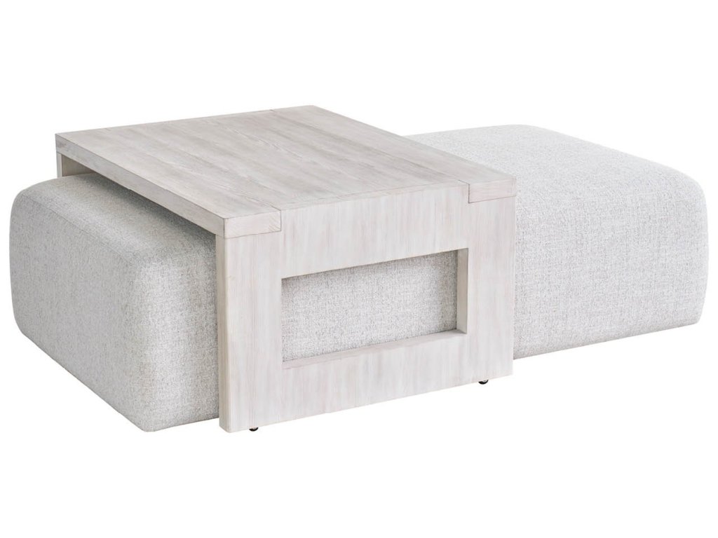 River Rock Nesting Cocktail Ottoman - image 3