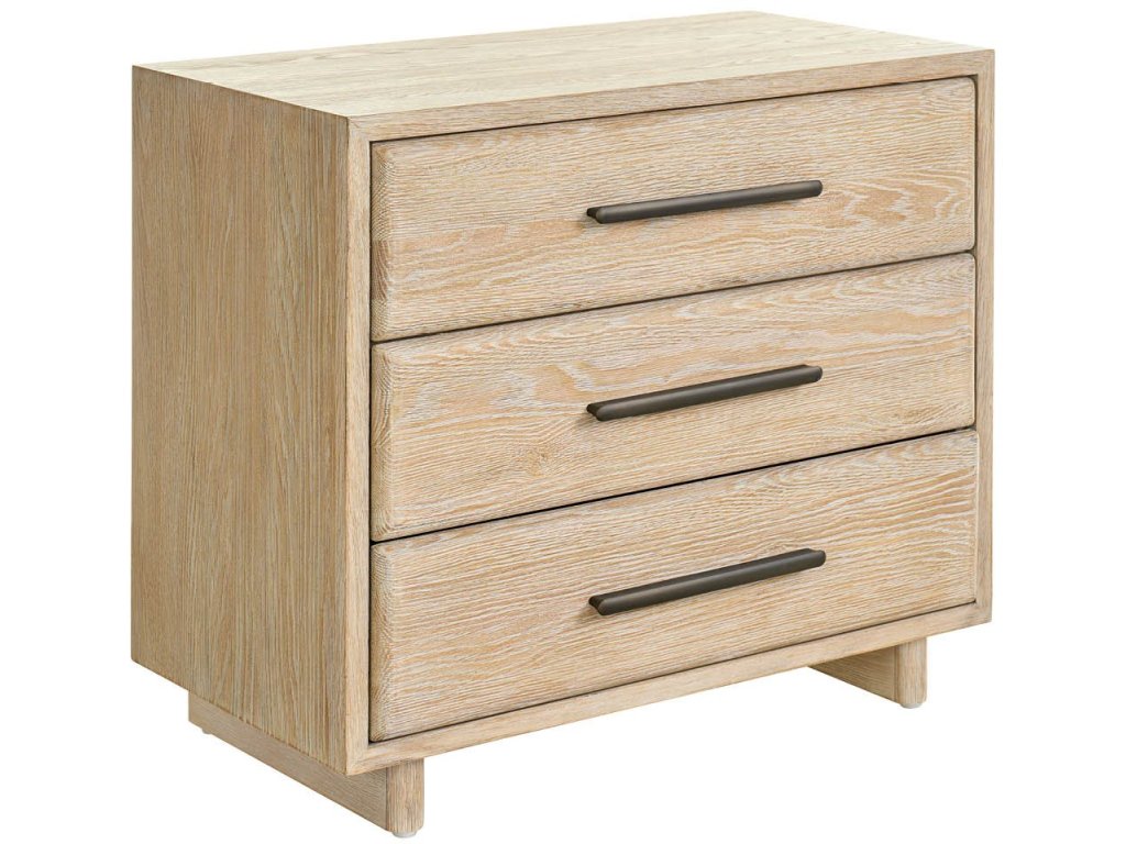 Desert Three Drawer Nightstand - image 1