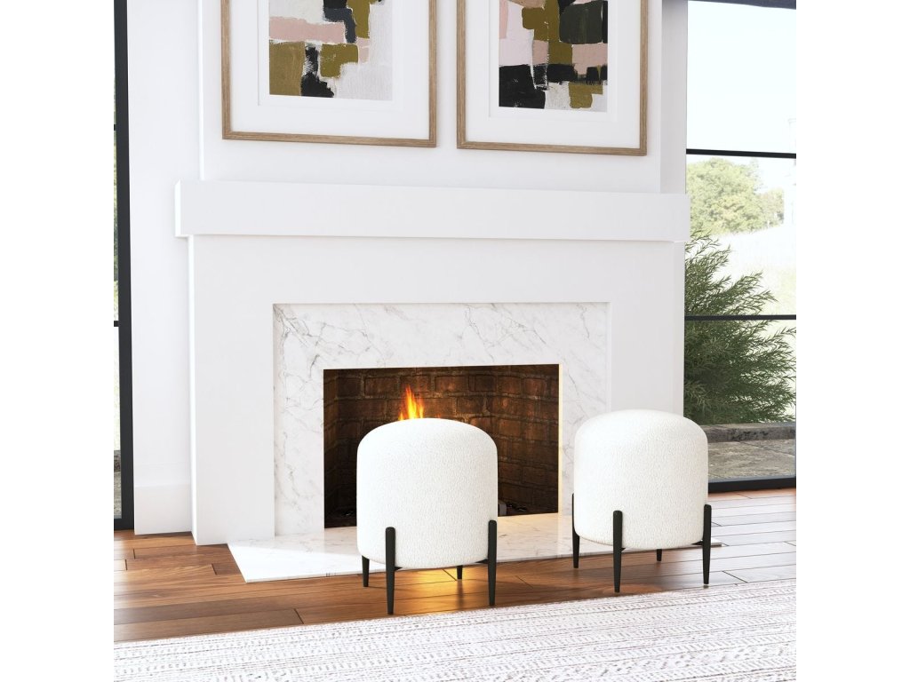 Arles Ottoman, Black - image 1