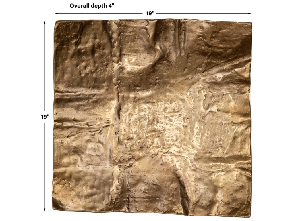 Archive Metal Wall Decor, Brass - image 9