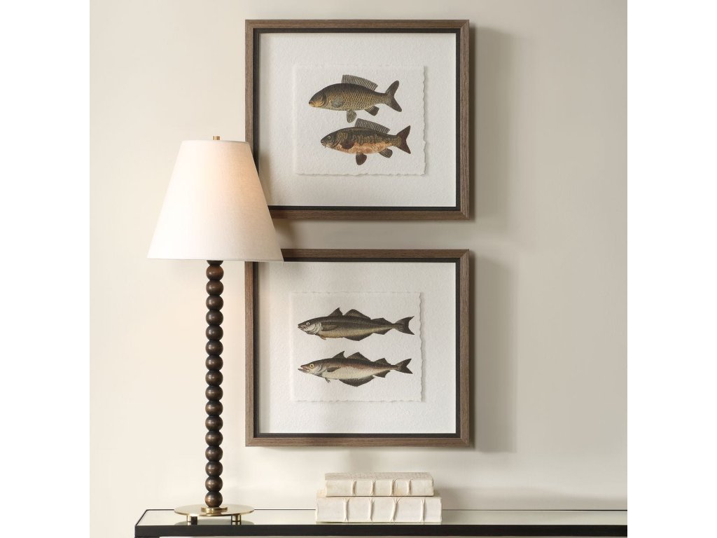 The Catch Framed Prints, S/2 - image 1