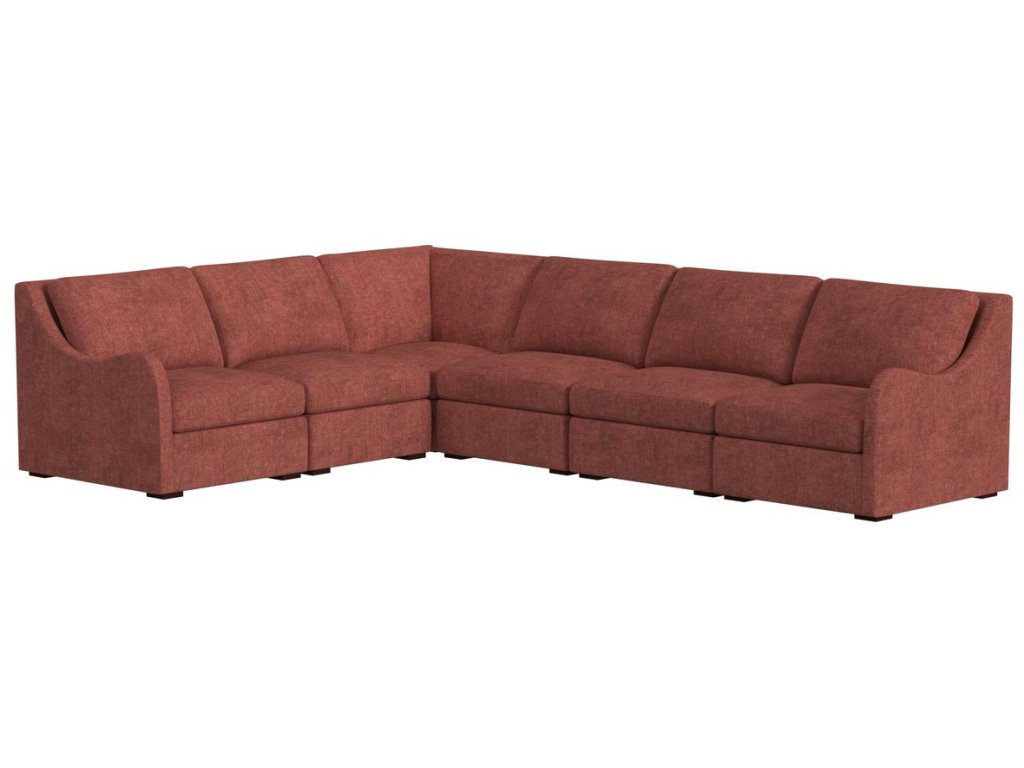 Little Wave Sofa, Left Arm Facing - Vintage Tea Rose - image 1