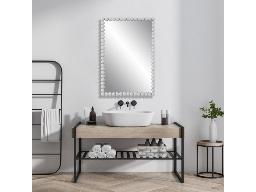 Serna Vanity Mirror, White - image 4