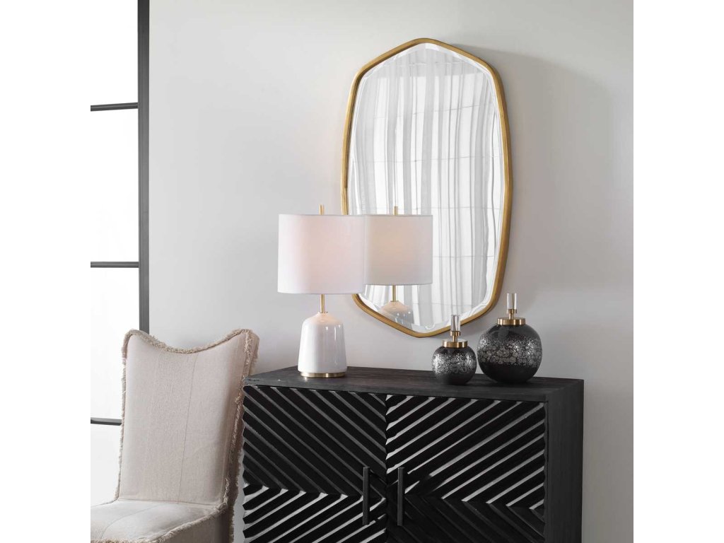 Duronia Mirror, Gold - image 4