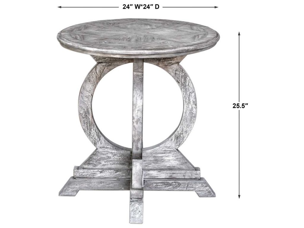 Maiva Side Table, White - image 7