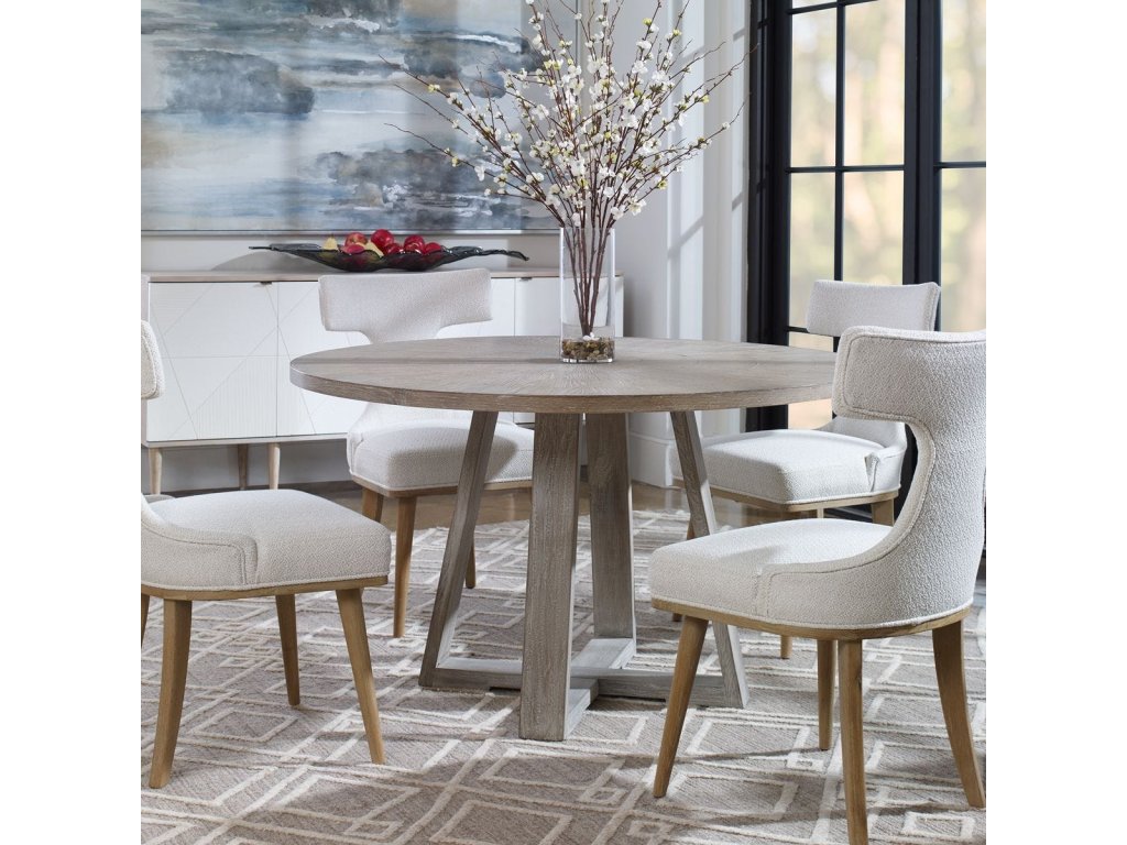 Gidran Dining Table, Gray, 2 Cartons - image 5