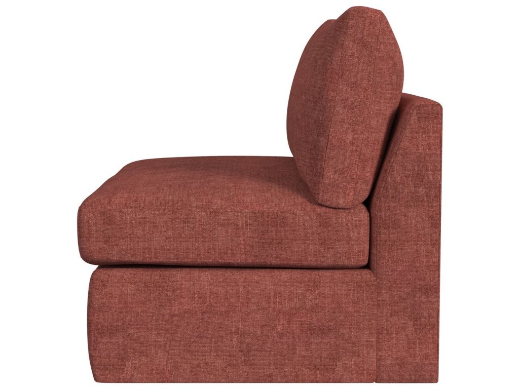 Great Plains Sofa, Armless - Vintage Tea Rose - image 3