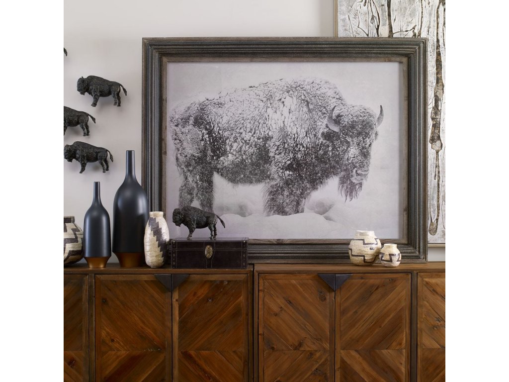 In The Storm Framed Print - image 3
