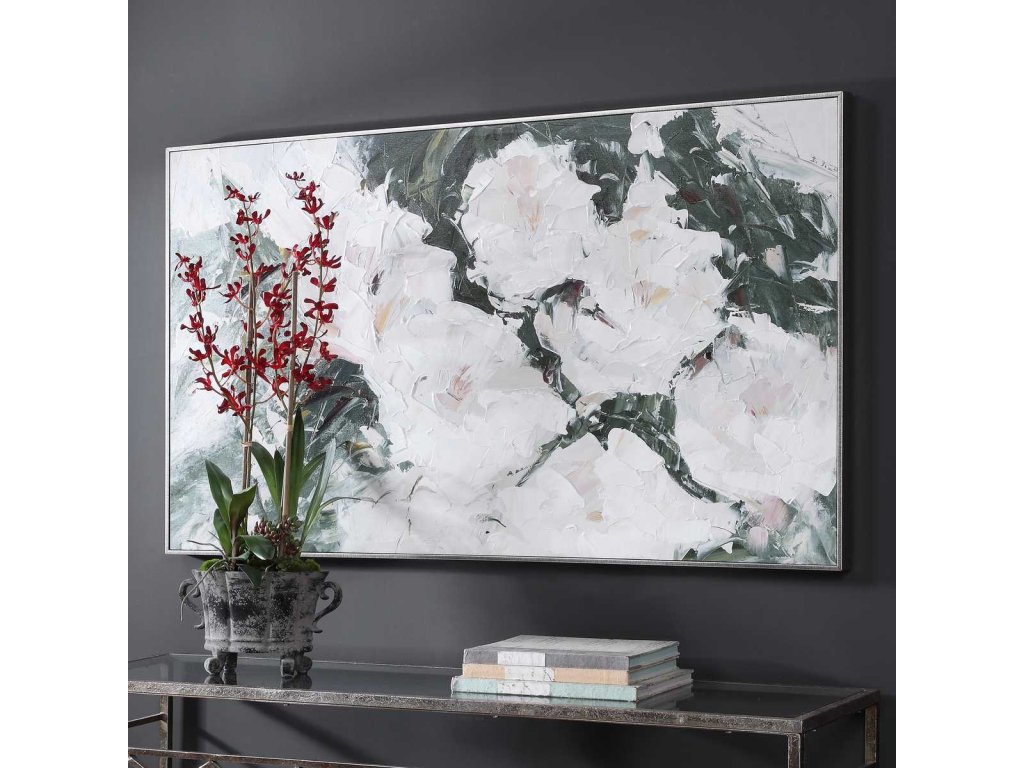 Sweetbay Magnolias Hand Painted Canvas - image 5