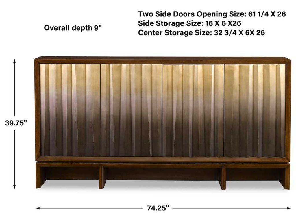 Ombre Luster Console Table - image 6