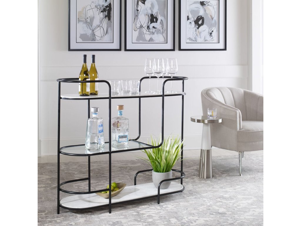 Trolley Bar Console, 2 Cartons - image 1