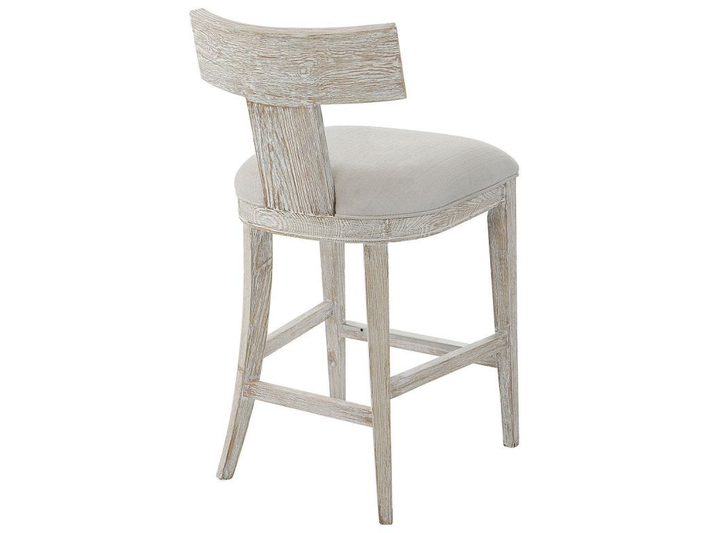 Idris Counter Stool, White - image 3