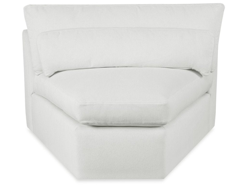 Slope Sofa, Wedge - Alabaster Chenille - main image