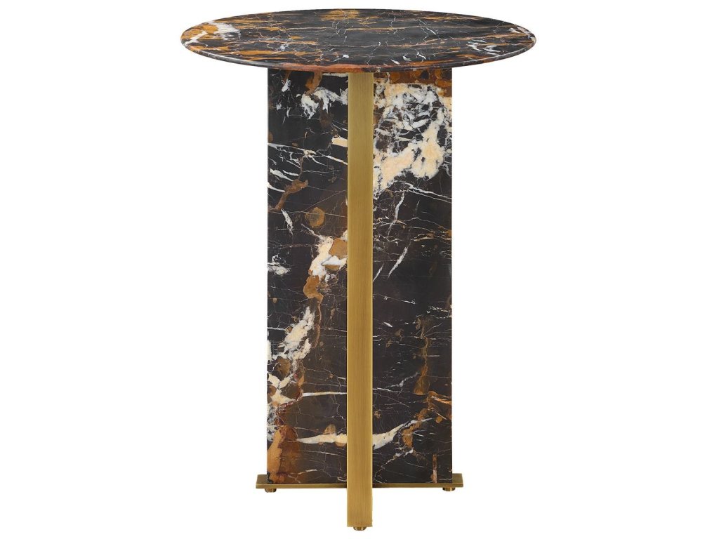 Joist Accent Table - Michelangelo Marble - image 4