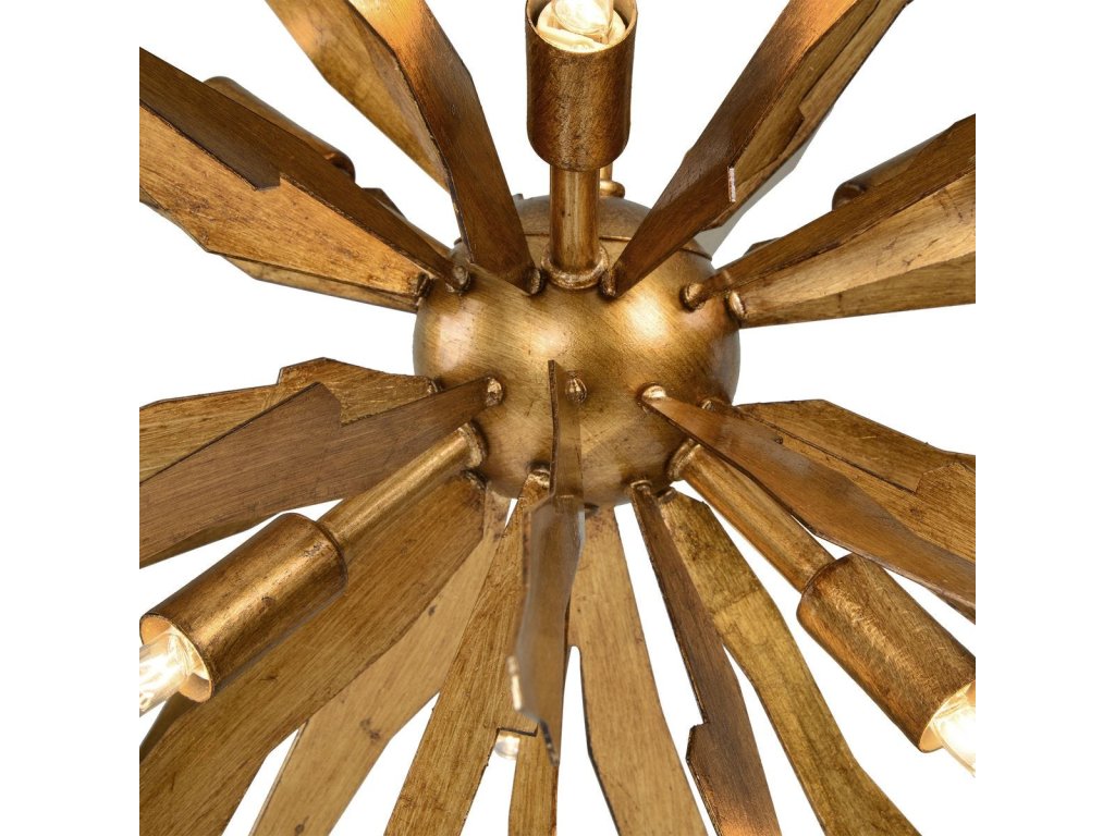 Starburst, 6 Lt Pendant - image 5