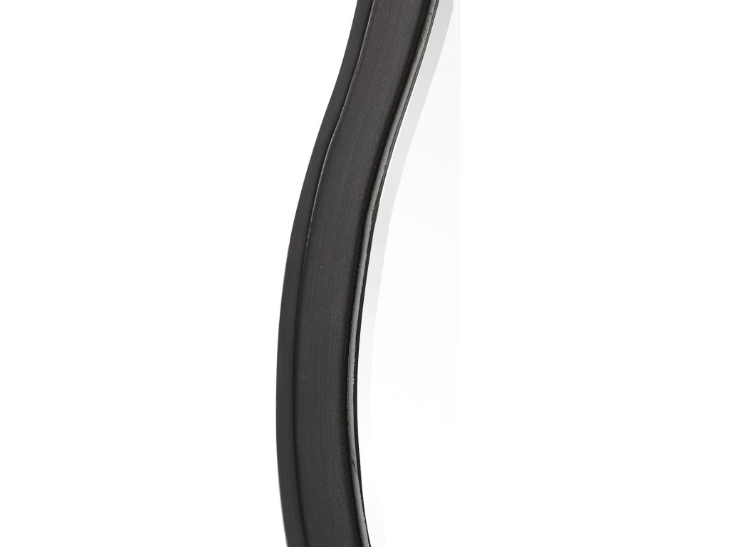 Aneta Round Mirror, Black - image 2