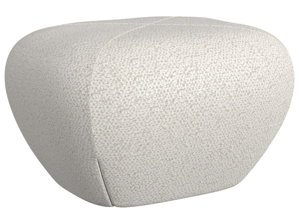 A Leg Up Ottoman - Cuddly Cream - image 1
