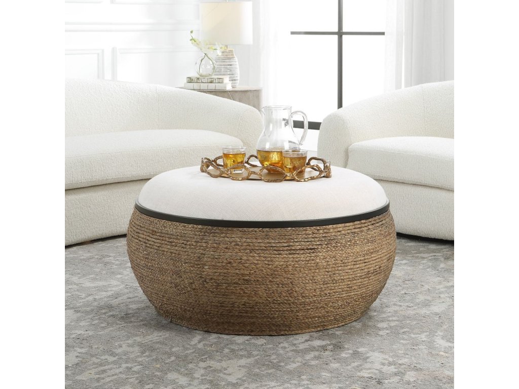 Island Ottoman, Large Round - image 1