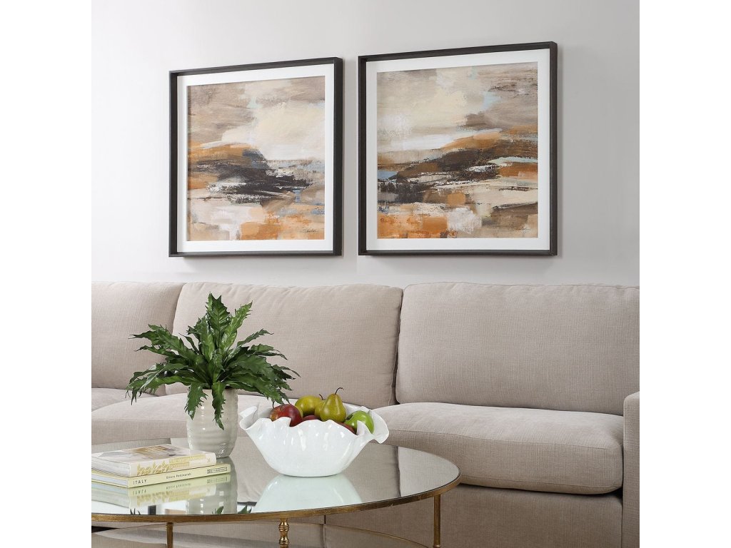 Cinnamon Shore Framed Prints, S/2 - image 2