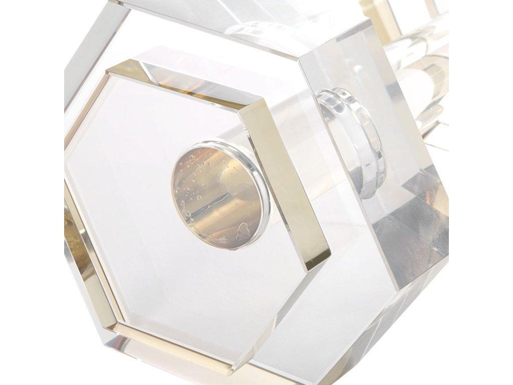 Dumbbell Sculpture - Crystal - image 4