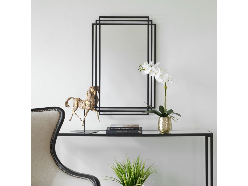Amherst Mirror, Black - image 5