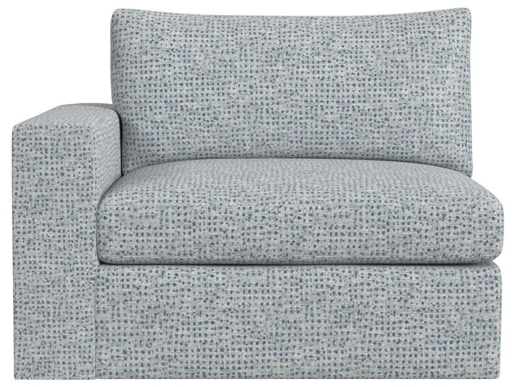 Great Plains Sofa, Left Arm Facing - Dashing Blue - main image