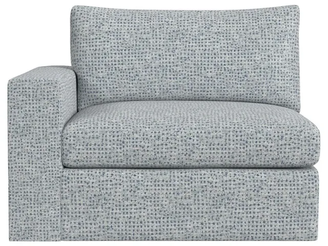 Great Plains Sofa, Left Arm Facing - Dashing Blue